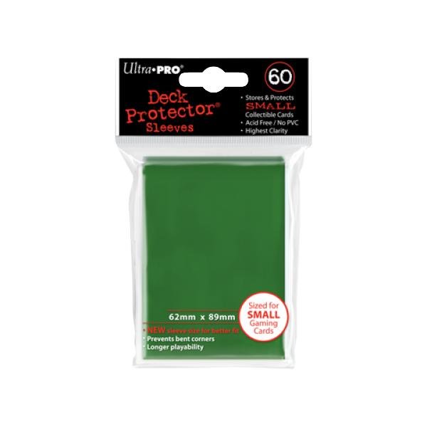 Ultra Pro - Mini Deck Protector 60 Count Green - Gametraders Modbury Heights