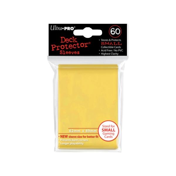 Ultra Pro - Mini Deck Protector 60 Count Yellow - Gametraders Modbury Heights