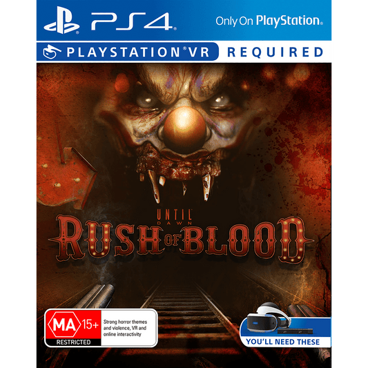 Until Dawn: Rush of Blood PS4 - Gametraders Modbury Heights