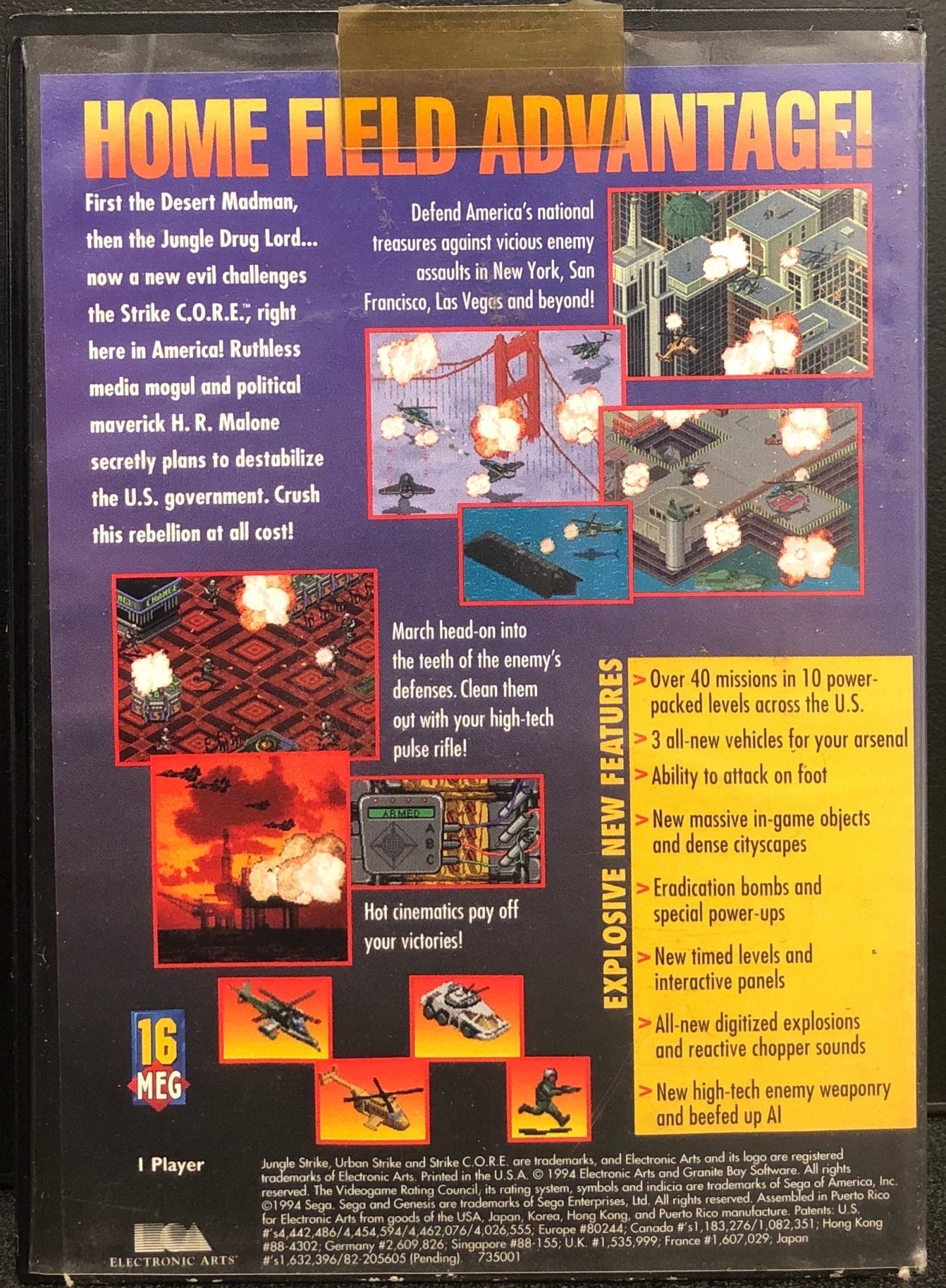 Urban Strike (Mega Drive) - Gametraders Modbury Heights