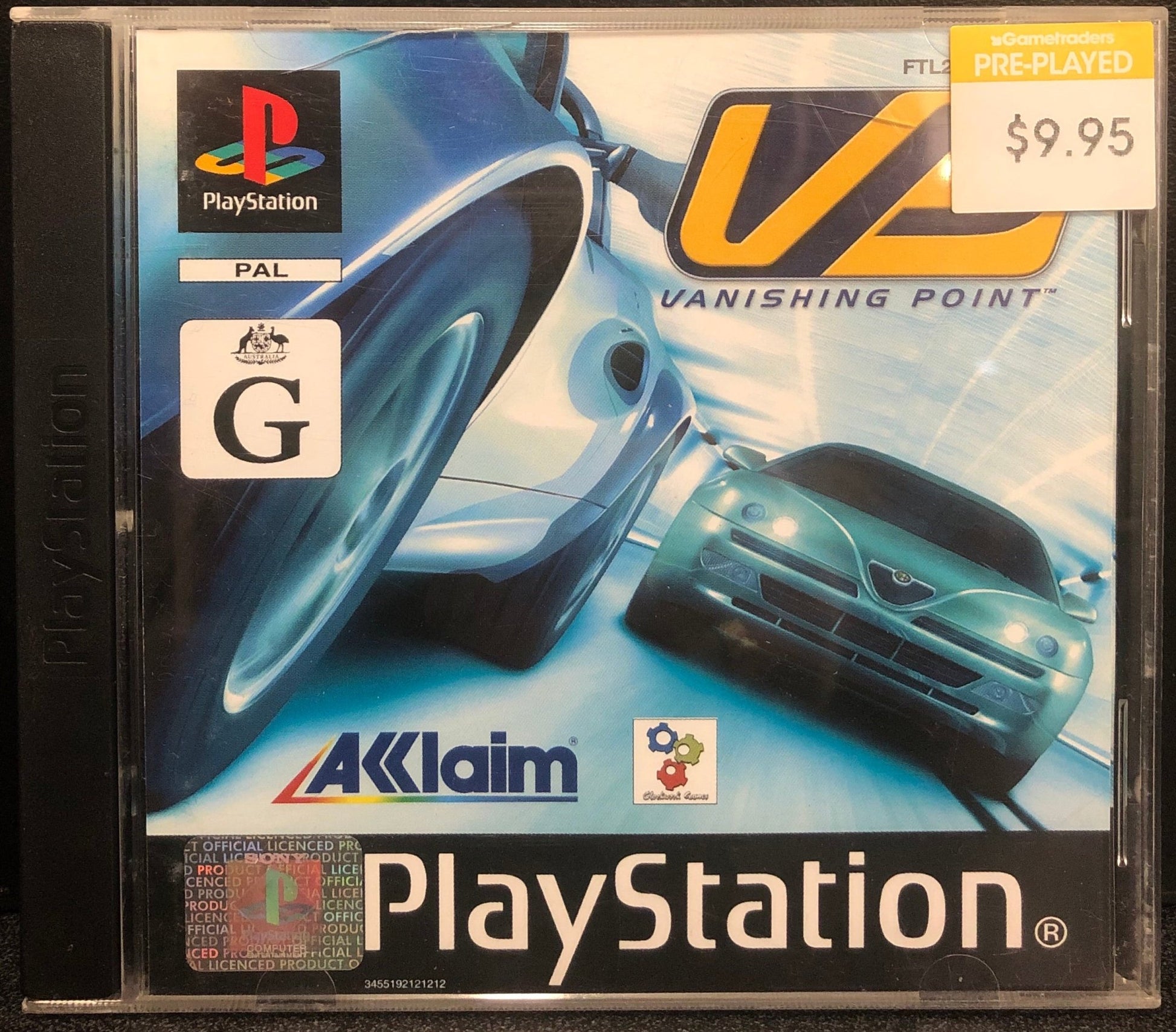 Vanishing Point PS1 - Gametraders Modbury Heights