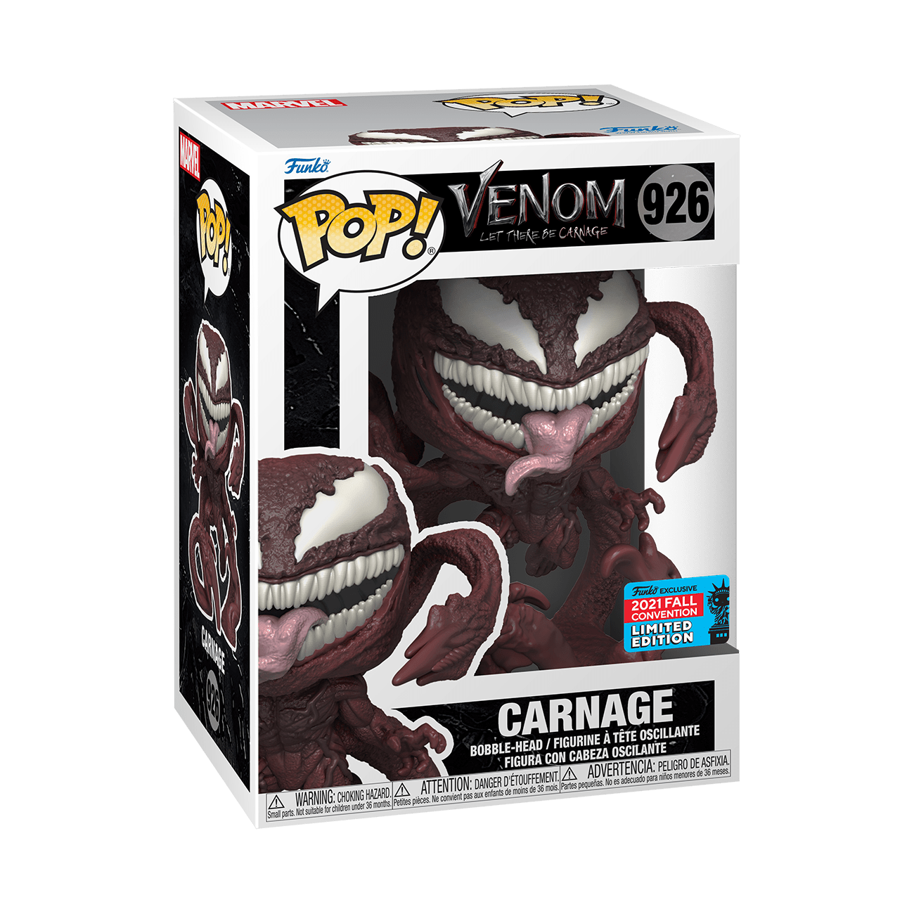 Venom 2 - Carnage Pop! Vinyl NY21 - Gametraders Modbury Heights