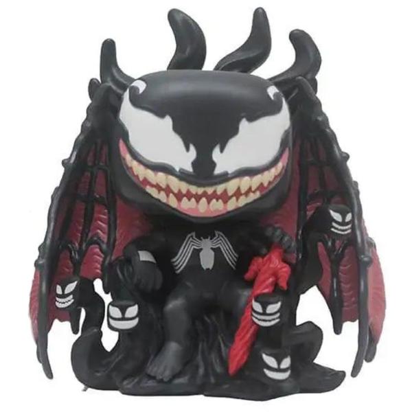Venom - Venom on Throne Glow US Exclusive Pop! Vinyl Deluxe - Gametraders Modbury Heights