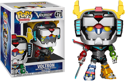 Voltron - Voltron Metallic 6" US Exclusive Pop! Vinyl - Gametraders Modbury Heights