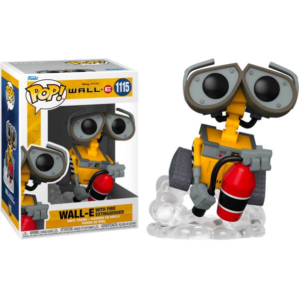 Wall - E - Wall - E with Fire Extinguisher Pop! Vinyl - Gametraders Modbury Heights