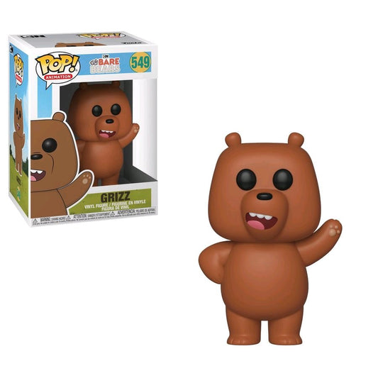 We Bare Bears - Grizzly Pop! Vinyl - Gametraders Modbury Heights