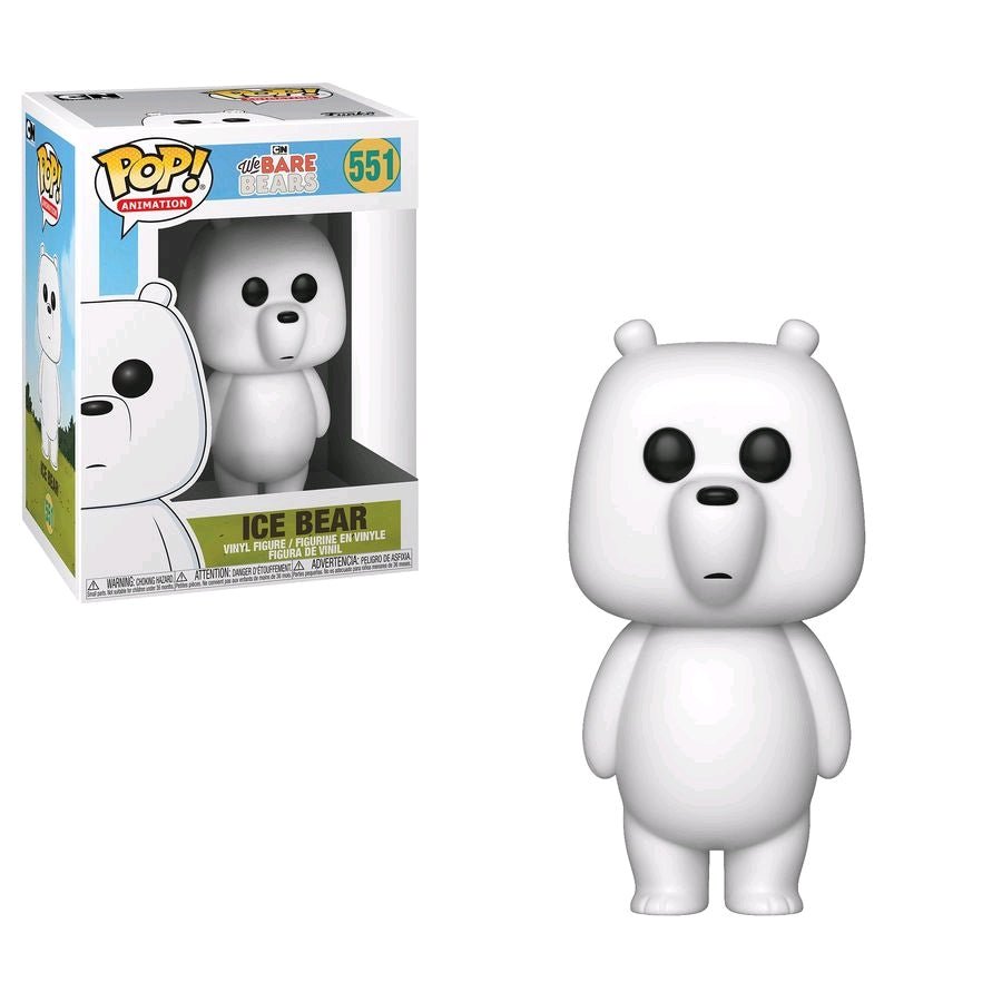 We Bare Bears - Ice Bear Pop! Vinyl - Gametraders Modbury Heights