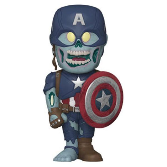 What If - Captain America Zombie Vinyl Soda - Gametraders Modbury Heights