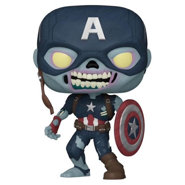 What If - Zombie Captain America Pop! Vinyl - Gametraders Modbury Heights