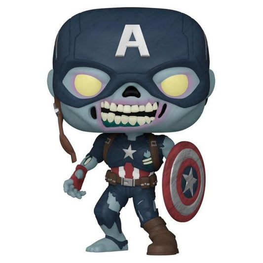 What If - Zombie Captain America Pop! Vinyl - Gametraders Modbury Heights