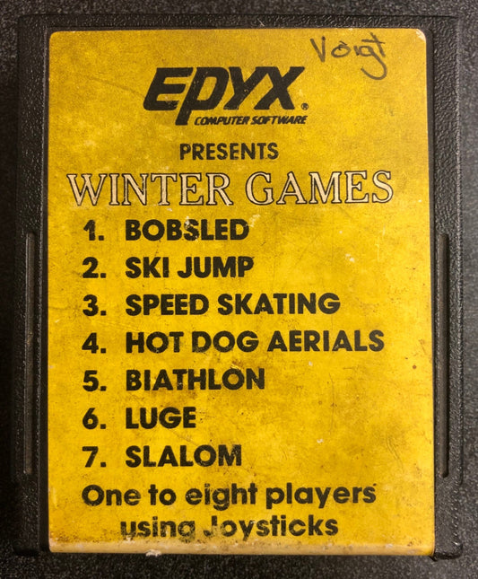 Winter Games Atari2600 - Gametraders Modbury Heights