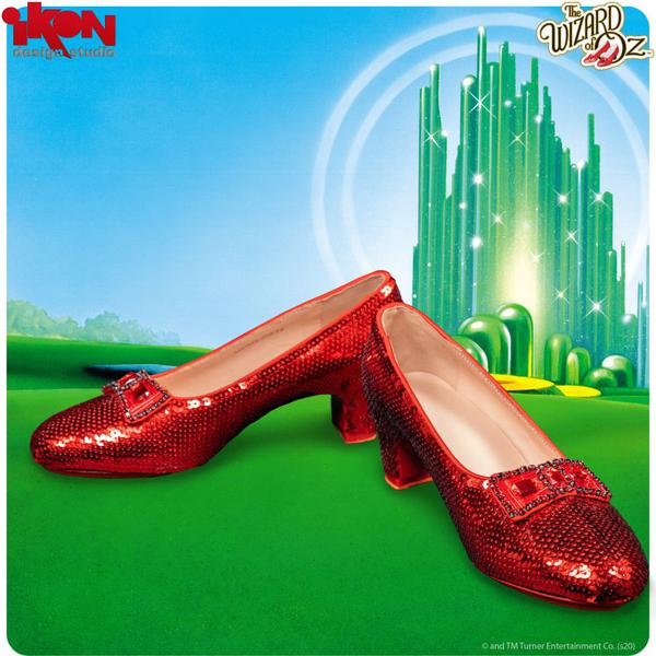 Wizard of Oz - Dorothy's Ruby Slippers Replica, Yellow Brick Road Edition - Gametraders Modbury Heights