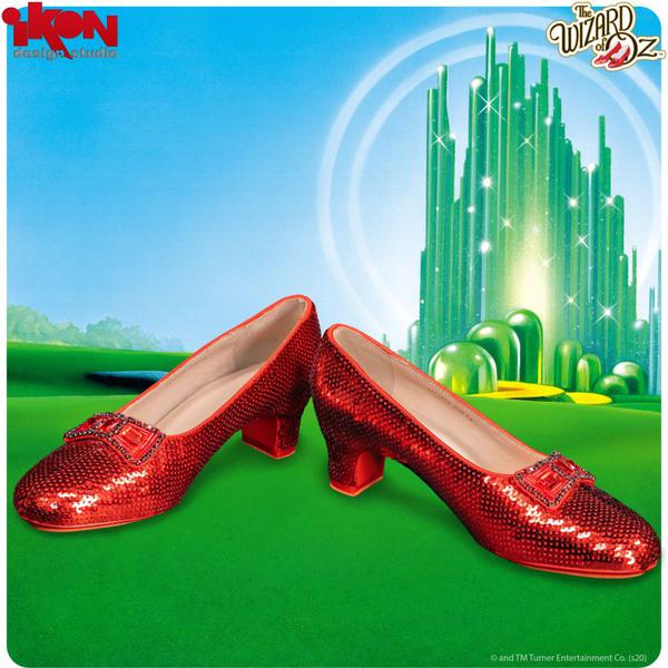 Wizard of Oz - Dorothy's Ruby Slippers Replica, Yellow Brick Road Edition - Gametraders Modbury Heights