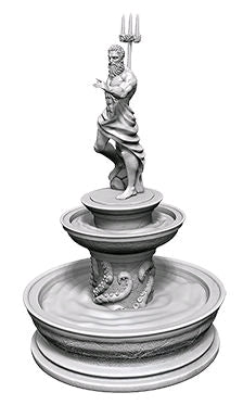 Wizkids - Deep Cuts Unpainted Miniatures: Fountain - Gametraders Modbury Heights