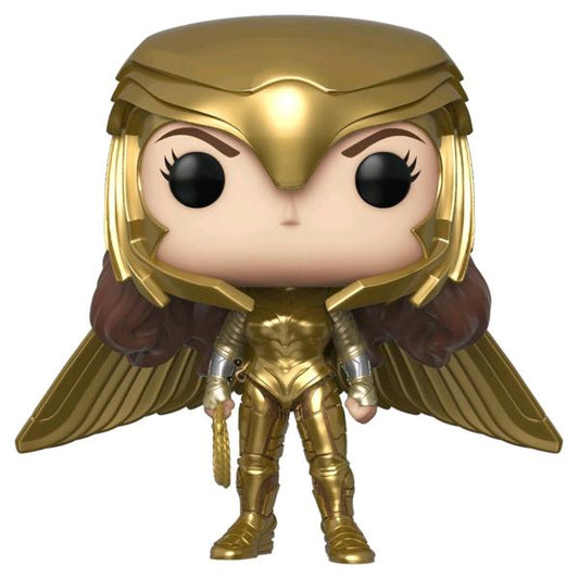 Wonder Woman: 1984 - Wonder Woman Gold Wide Wing Pose US Exclusive Pop! Vinyl - Gametraders Modbury Heights