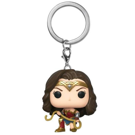 Wonder Woman: 1984 - Wonder Woman with Lasso Pocket Pop! Vinyl Keychain - Gametraders Modbury Heights