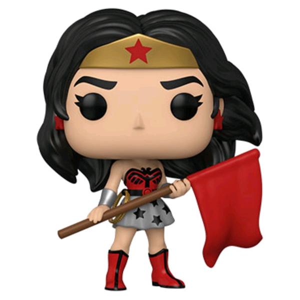 Wonder Woman - Wonder Woman Red Son 80th Anniversary US Exclusive Pop! Vinyl - Gametraders Modbury Heights