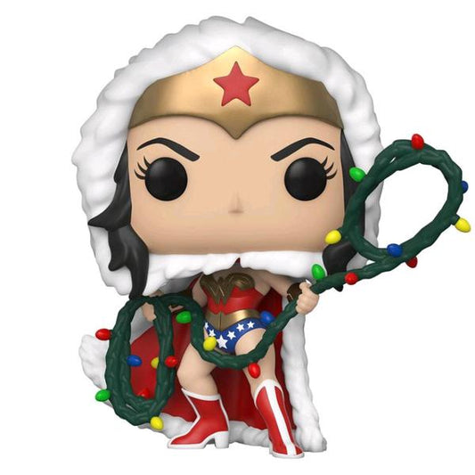 Wonder Woman - Wonder Woman with Lights Lasso Holiday Pop! Vinyl - Gametraders Modbury Heights