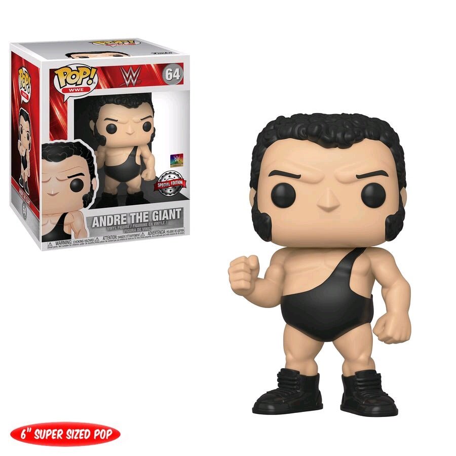WWE - Andre The Giant 6" US Exclusive Pop! Vinyl - Gametraders Modbury Heights