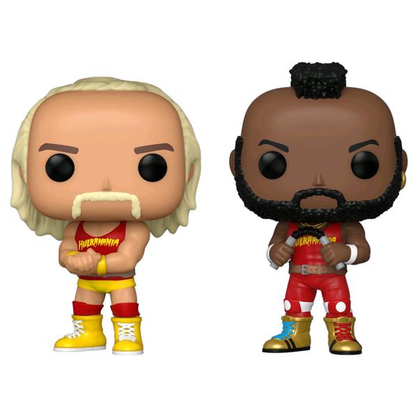 WWE - Hulk Hogan & Mr T US Exclusive Pop! Vinyl 2 - pack - Gametraders Modbury Heights