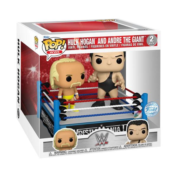 WWE - Hulk Hogan vs Andre the Giant US Exclusive Pop! Vinyl Moment - Gametraders Modbury Heights