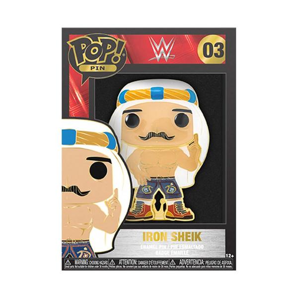 WWE - Iron Sheik 4" Pop! Enamel Pin - Gametraders Modbury Heights