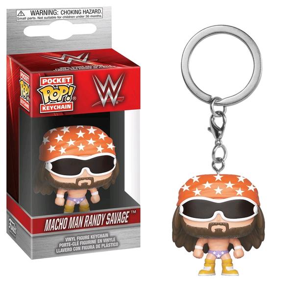 WWE - Randy Savage Pocket Pop! Vinyl Keychain - Gametraders Modbury Heights