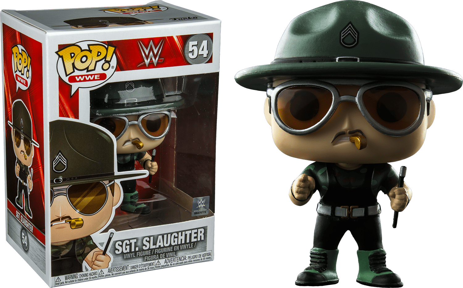 WWE - Sgt Slaughter Pop! Vinyl - Gametraders Modbury Heights