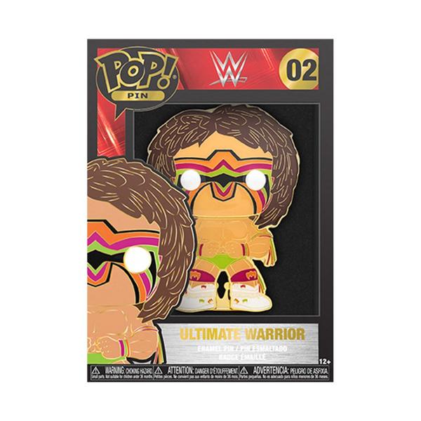 WWE - Ultimate Warrior 4" Pop! Enamel Pin - Gametraders Modbury Heights