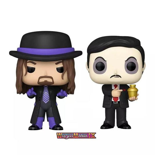 WWE - Undertaker & Paul Bearer (with pin) US Exclusive Pop! Vinyl 2 - Pack - Gametraders Modbury Heights