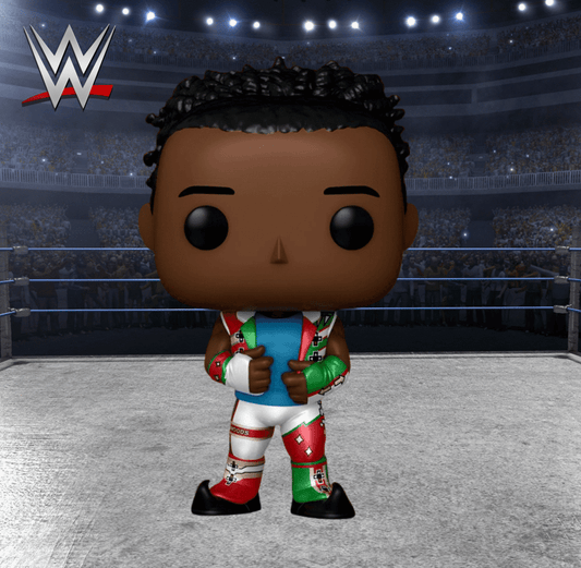 WWE - Xavier Woods Up Up Down Down Metallic US Exclusive Pop! Vinyl - Gametraders Modbury Heights
