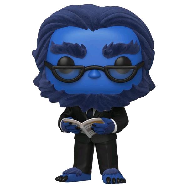 X - Men (2000) - Beast Flocked 20th Anniversary US Exclusive Pop! Vinyl - Gametraders Modbury Heights