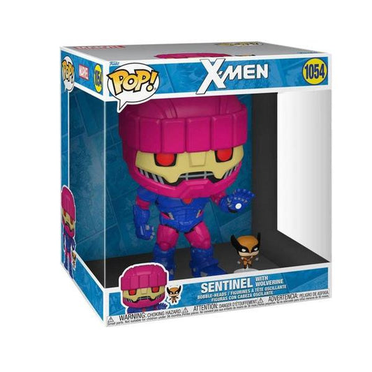 X - Men (comics) - Sentinel with Wolverine 10" Pop! Vinyl - Gametraders Modbury Heights