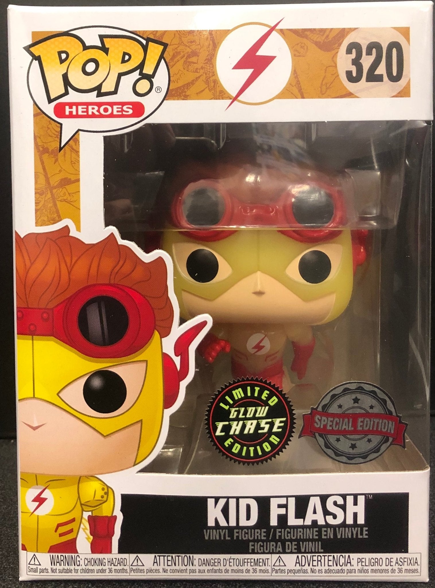 Young Justice - Kid Flash US Exclusive CHASE Pop! Vinyl - Gametraders Modbury Heights