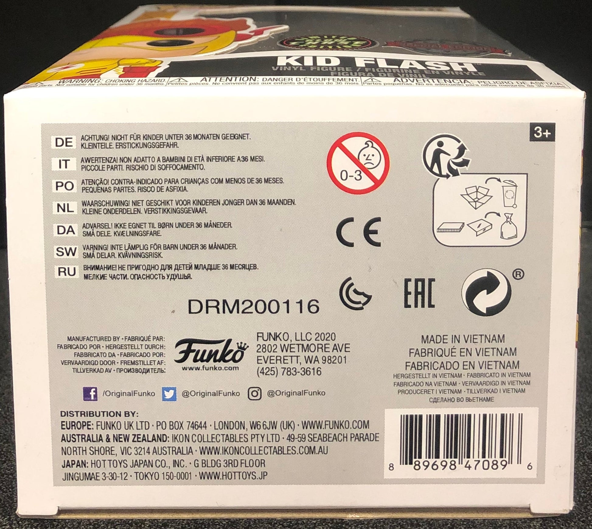 Young Justice - Kid Flash US Exclusive CHASE Pop! Vinyl - Gametraders Modbury Heights