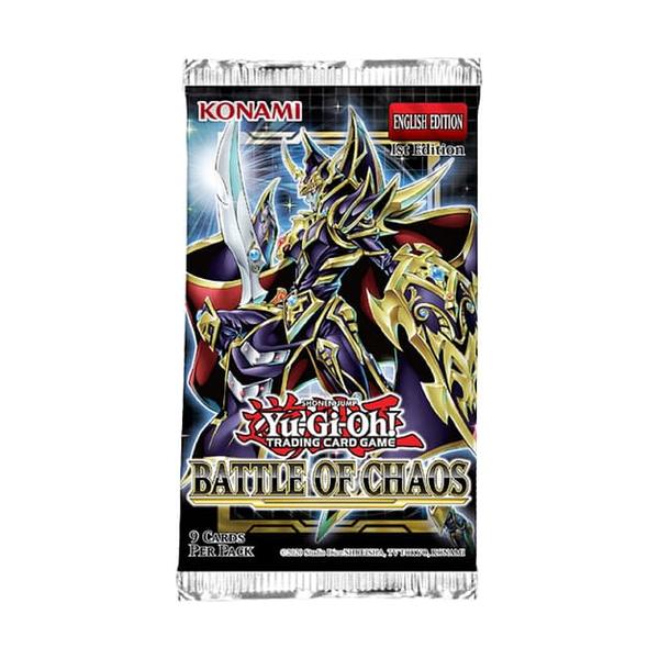 Yugioh - Battle of Chaos Sealed Booster Pack - Gametraders Modbury Heights