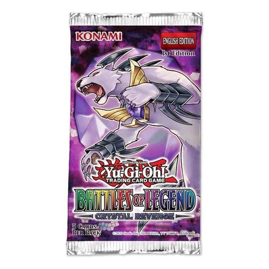 Yugioh - Battles of Legend Crystal: Revenge Booster Pack - Gametraders Modbury Heights