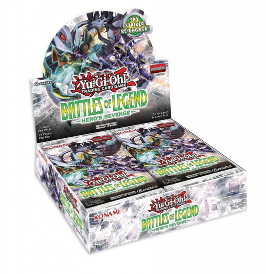 YuGiOh Battles of Legend: Hero's Revenge Booster Box - Gametraders Modbury Heights