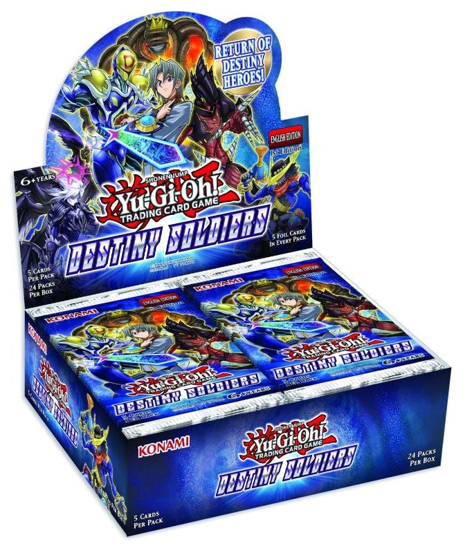 Yugioh - Destiny Soldiers Booster Box - Gametraders Modbury Heights