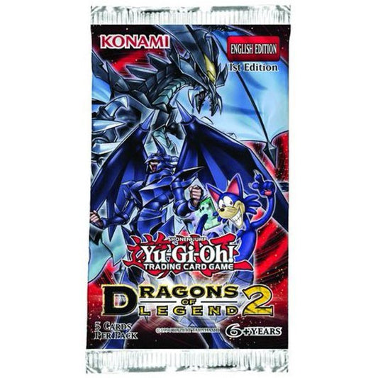 Yugioh Dragons of Legend 2 Booster - Gametraders Modbury Heights