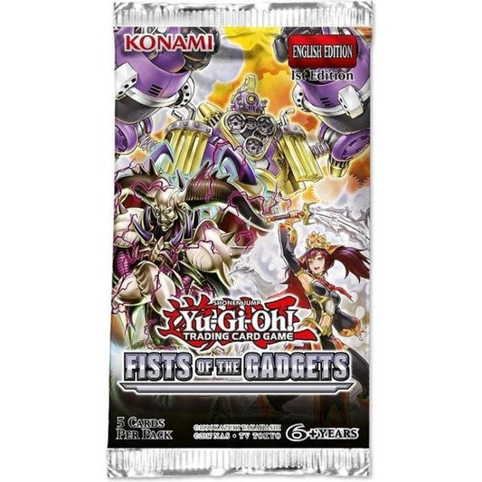 YuGiOh Fists Of The Gadgets Booster - Gametraders Modbury Heights