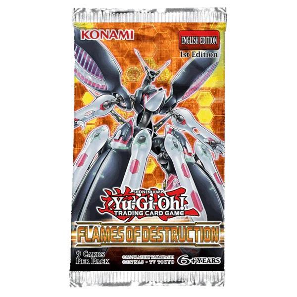 YuGiOh Flames Of Destruction Booster - Gametraders Modbury Heights