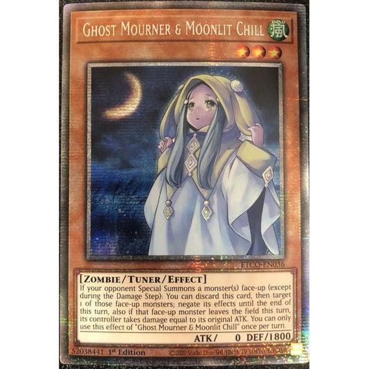 Yugioh - Ghost Mourner & Moonlit Chill Starlight Rare ETCO - EN036 1st Edition - Gametraders Modbury Heights