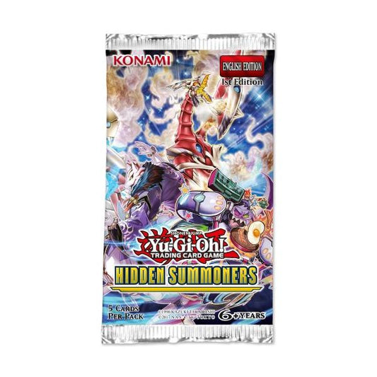 YuGiOh Hidden Summoners Booster - Gametraders Modbury Heights