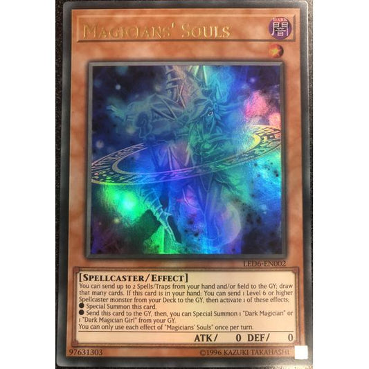 Yugioh - Magician's Souls LED6 - EN002 Ultra Rare Unlimited Single - Gametraders Modbury Heights