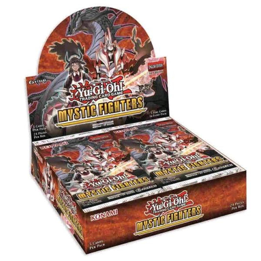 Yugioh - Mystic Fighters Sealed Booster Box - Gametraders Modbury Heights