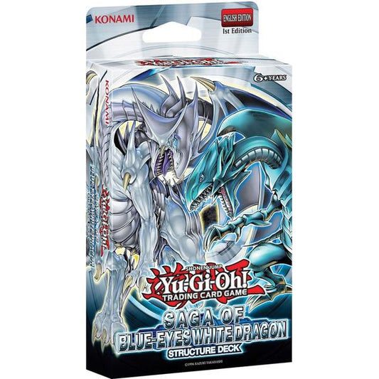Yugioh - Saga of Blue - Eyes White Dragon Structure Deck - Gametraders Modbury Heights