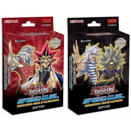 Yugioh - Speed Duel: Match of the Millennium & Twisted Nightmares Starter Decks - Gametraders Modbury Heights