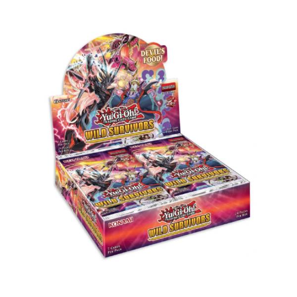 Yugioh - Wild Survivors Booster Box - Gametraders Modbury Heights