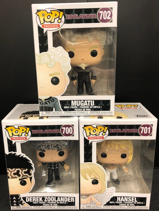 Zoolander - Bundle 3 Pop! Vinyl - Gametraders Modbury Heights